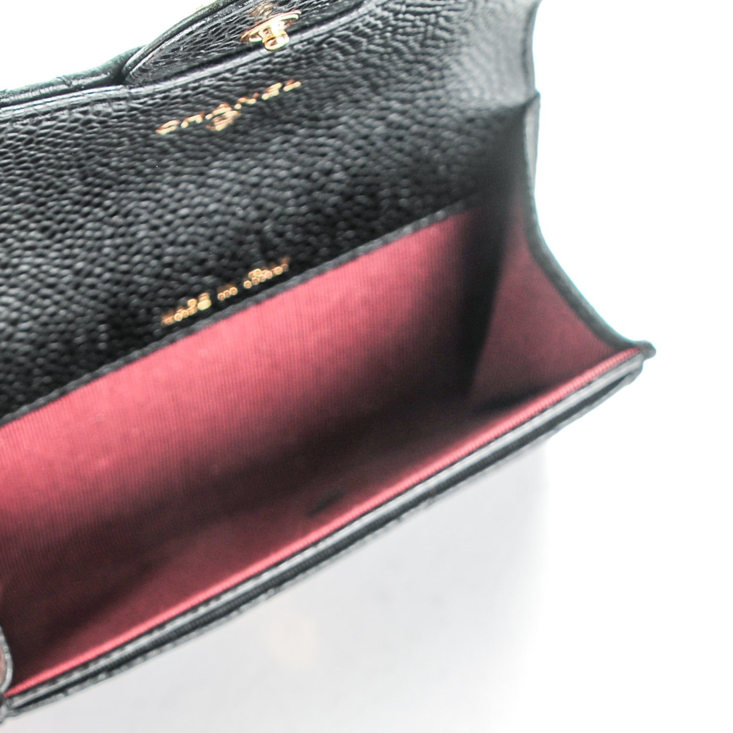 Chanel Caviar Quilted Flap Card Holder Black 5 of 8
