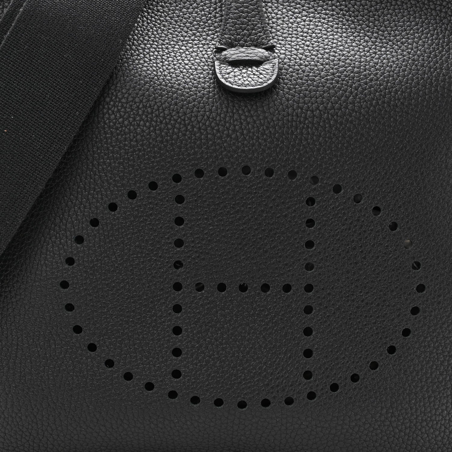 Hermes Taurillon Clemence Evelyne III PM Black 7 of 9