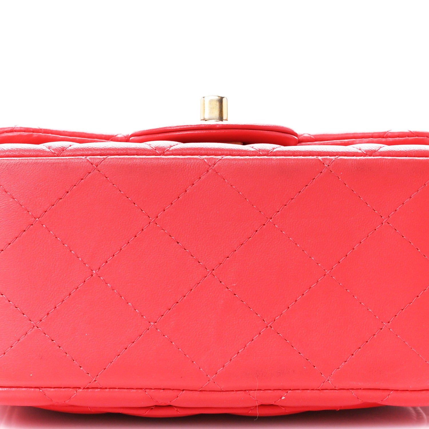 Chanel Lambskin Quilted Mini Square Flap Pink 12 of 12
