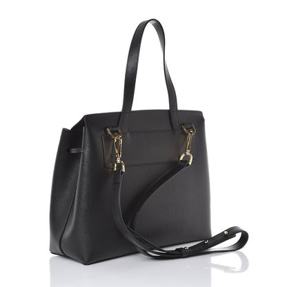 Mansur Gavriel Saffiano Lady Bag Black Flamma 3 of 7