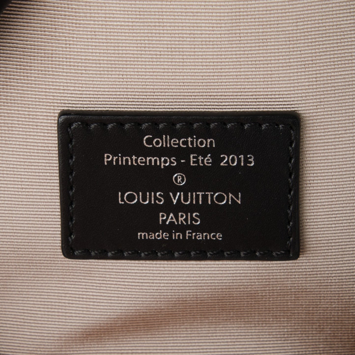 Satin Damier Optic Envelope Clutch Black
