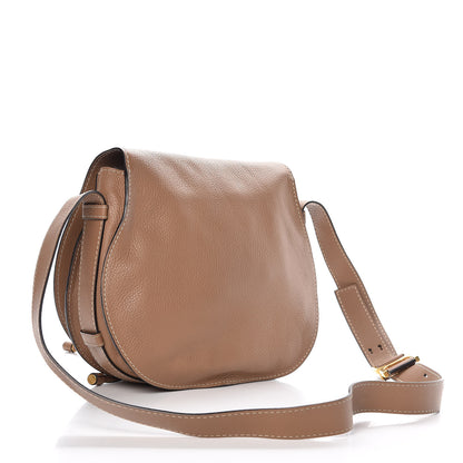 Chloe Calfskin Medium Marcie Round Crossbody Bag Nut 3 of 7