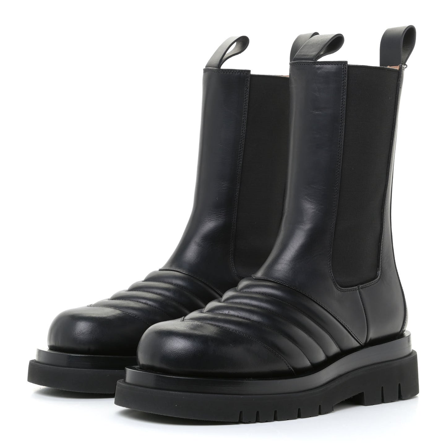 Calfskin Chelsea Boots 39 Black