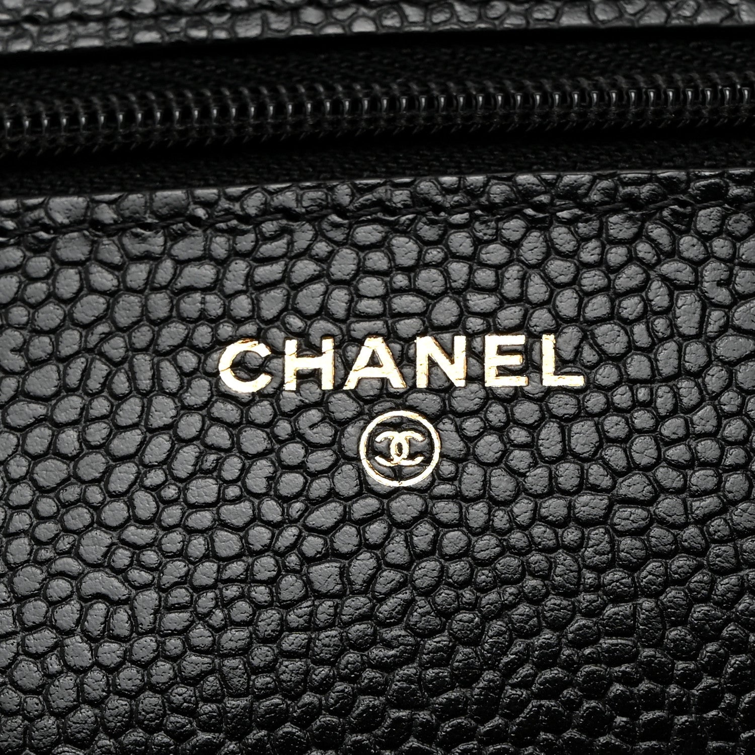 Chanel Caviar Quilted Wallet on Chain WOC Black 6 of 11
