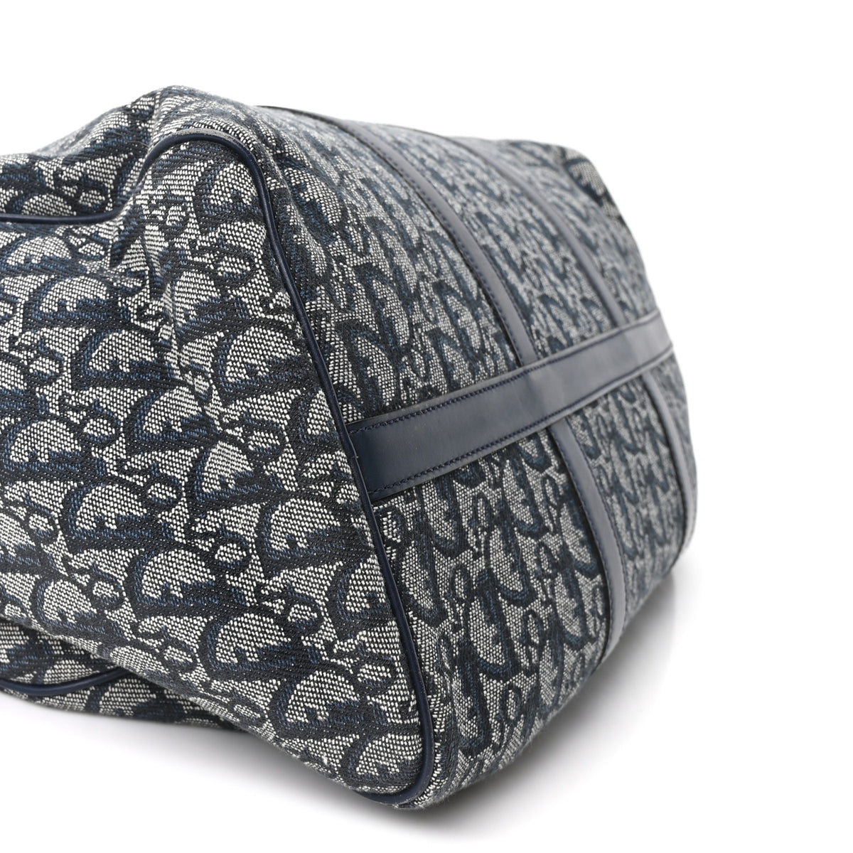 Christian Dior Monogram Duffle Navy Blue 9 of 10