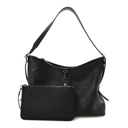Louis Vuitton Empreinte Monogram Giant Carryall MM Black 3 of 15