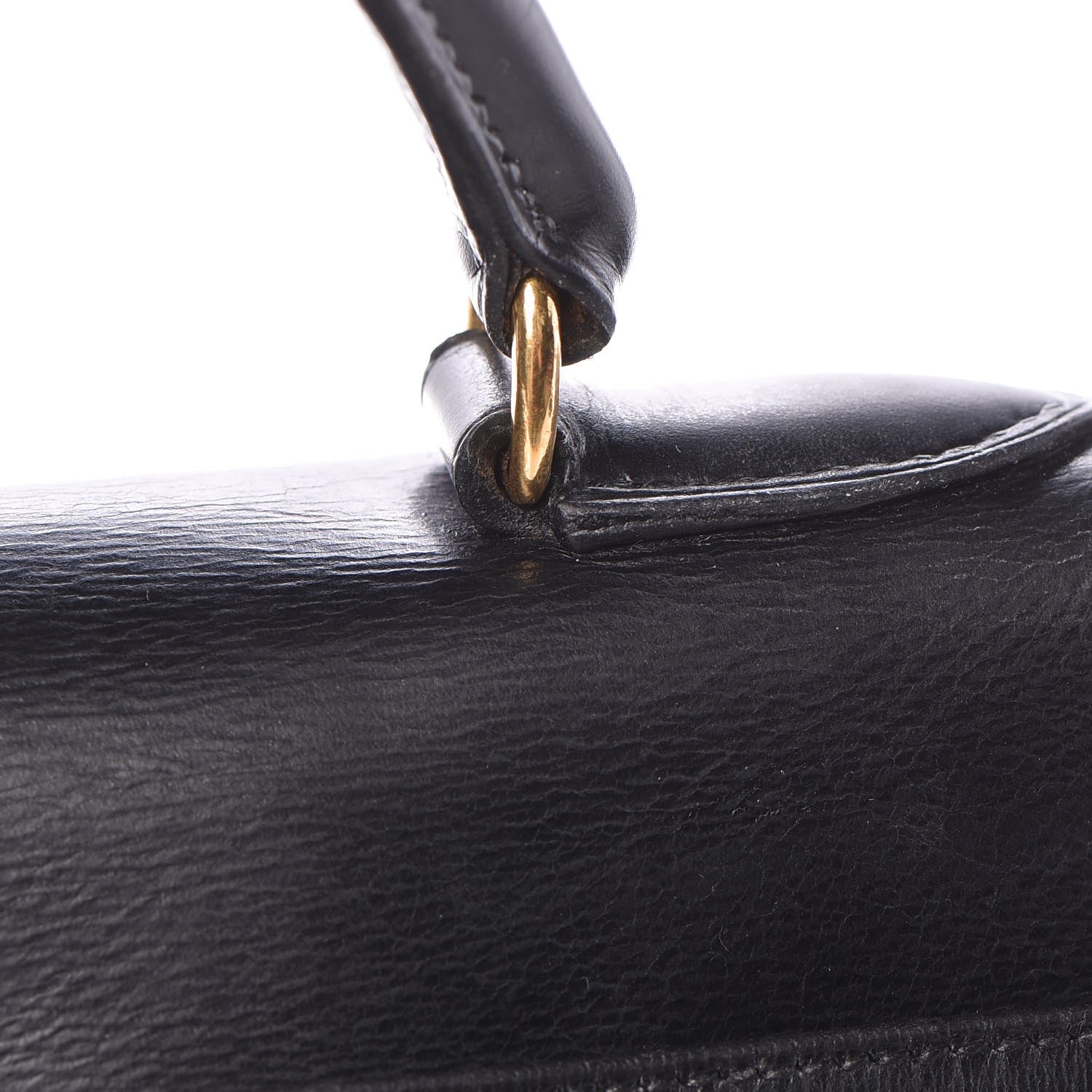 Hermes Box Kelly Retourne 32 Black 32 of 42