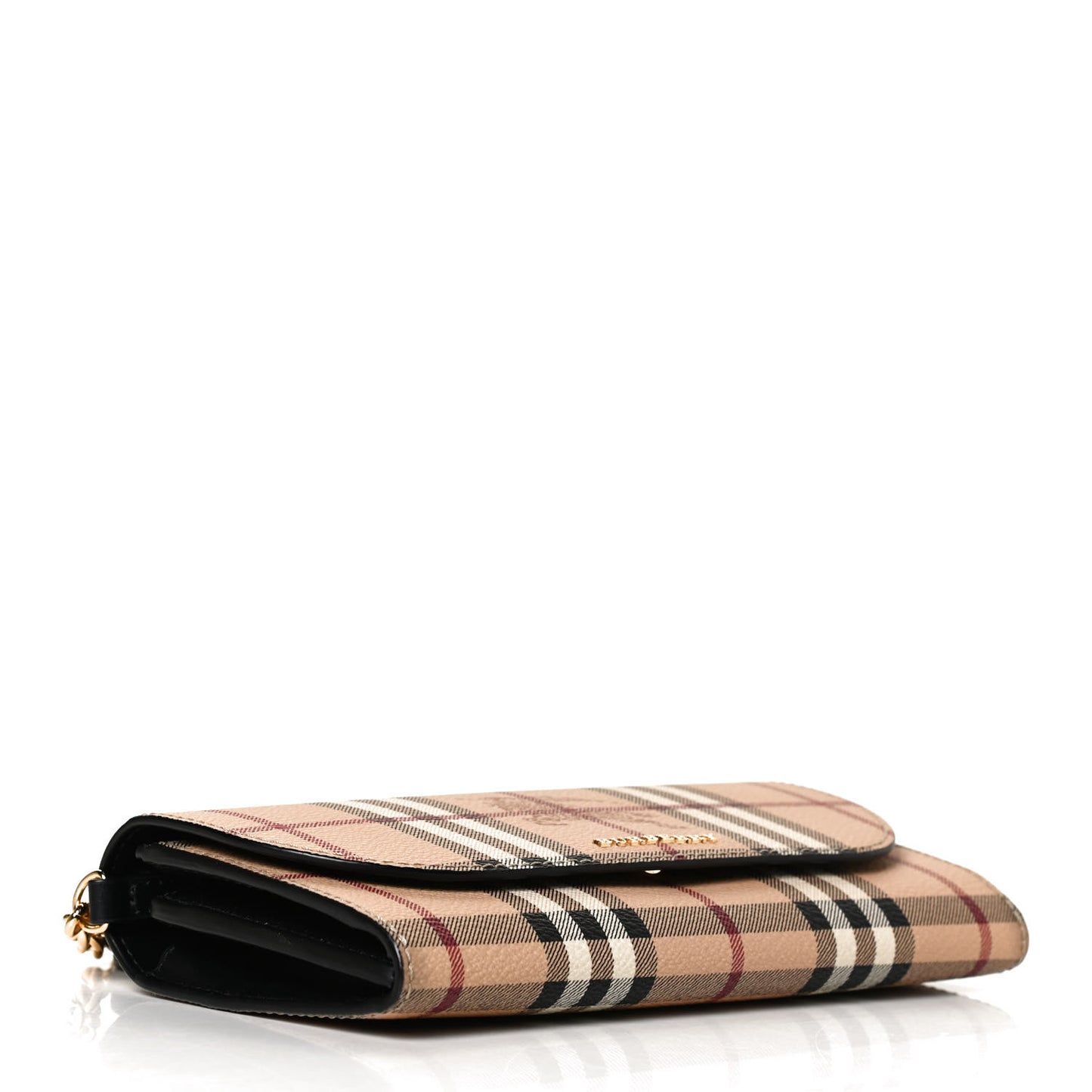 Haymarket Check Henley Wallet On Chain Black