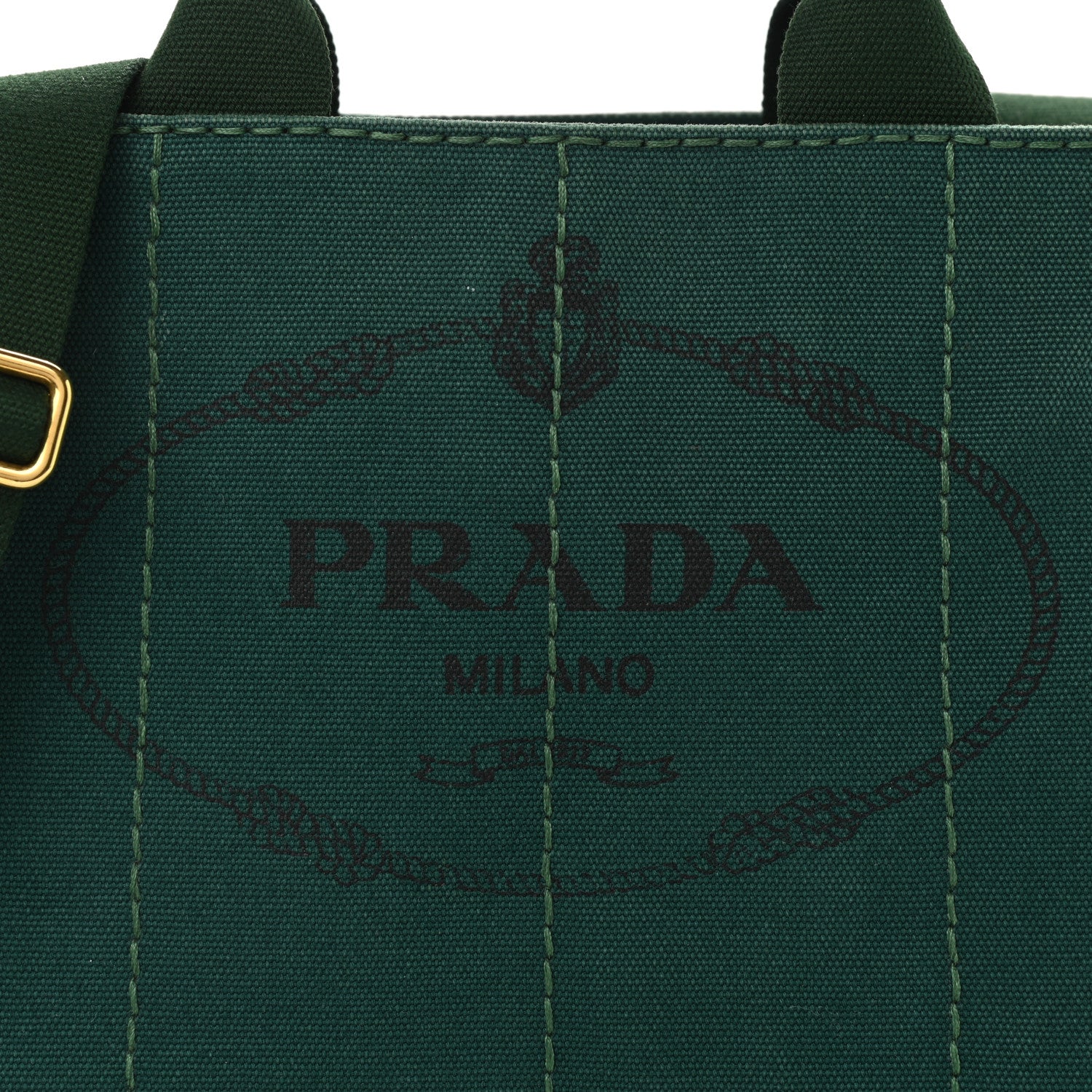 Prada Canapa Small Logo Tote Oleandro 8 of 15
