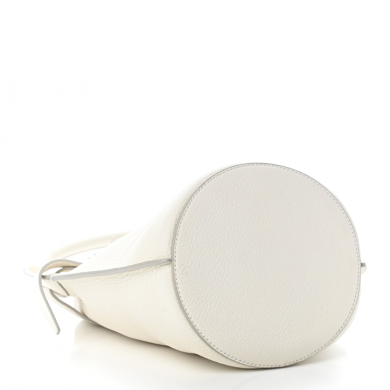 Celine Supple Grained Calfskin Nano Big Bag Bucket White 6 of 16