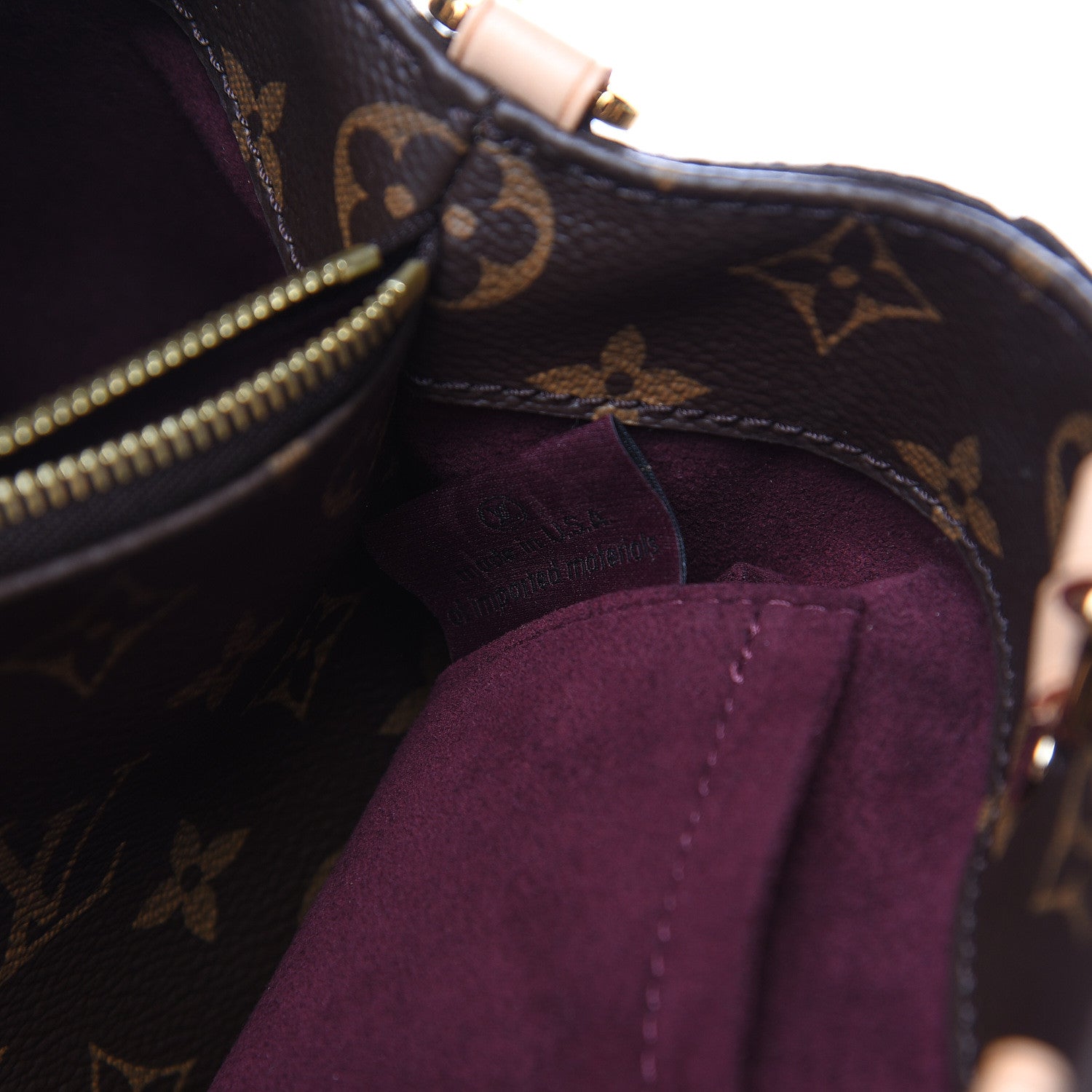 Louis Vuitton Monogram Montaigne BB 7 of 11