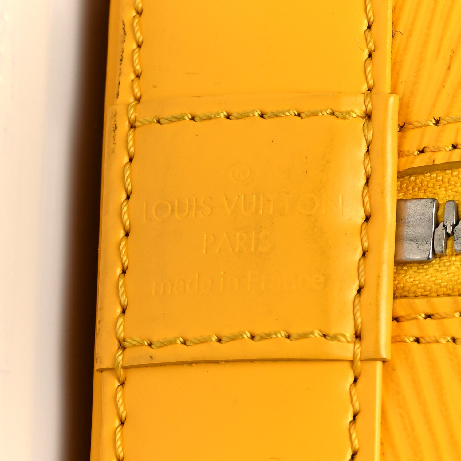 Louis Vuitton Epi Alma PM Citron 6 of 9