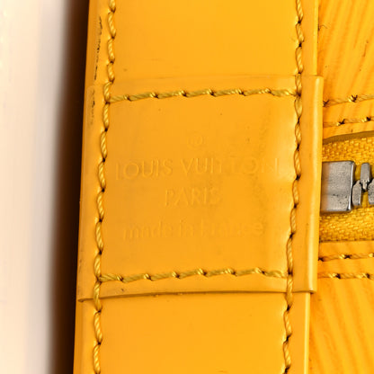 Louis Vuitton Epi Alma PM Citron 6 of 9