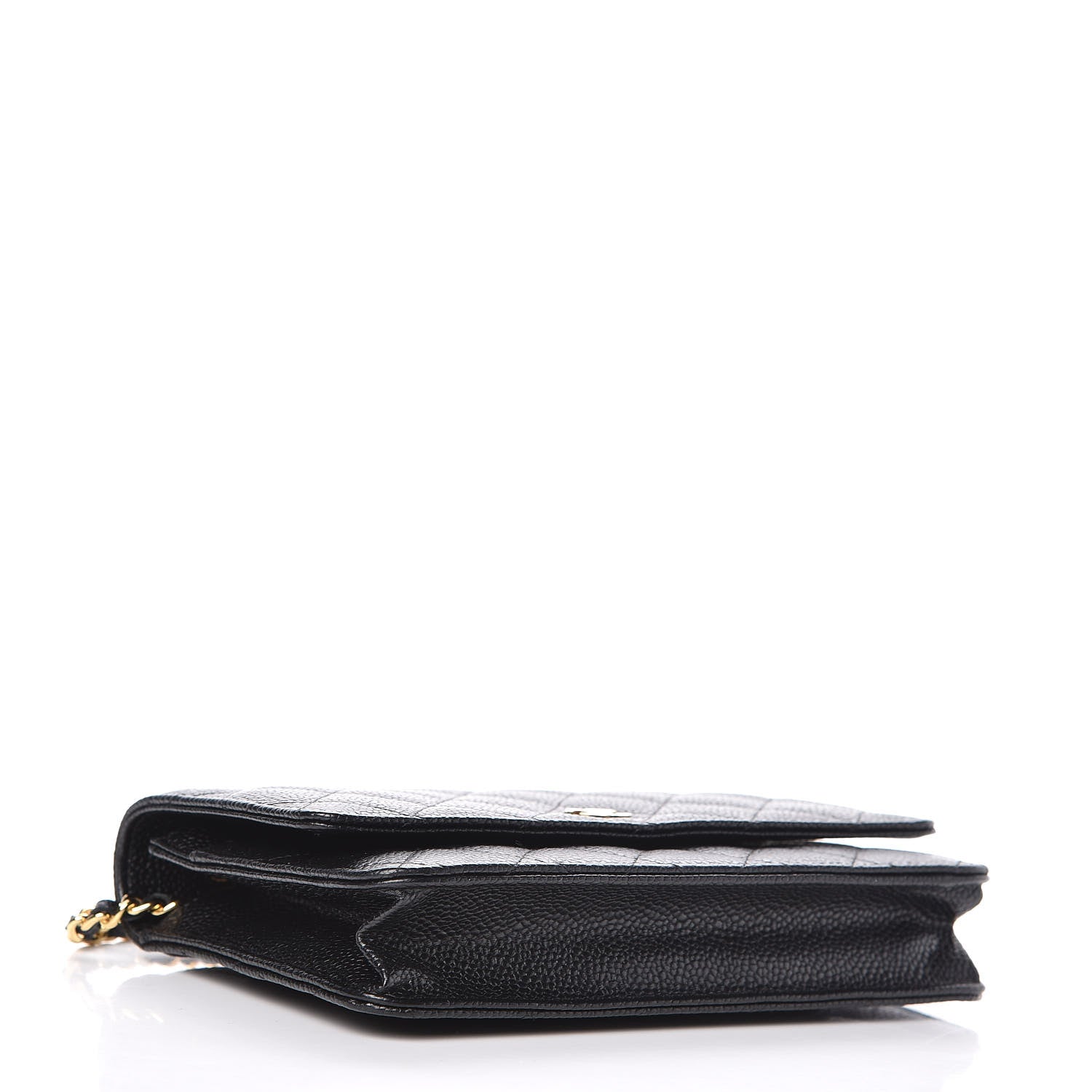Chanel Caviar Quilted Wallet On Chain WOC Black 4 of 11