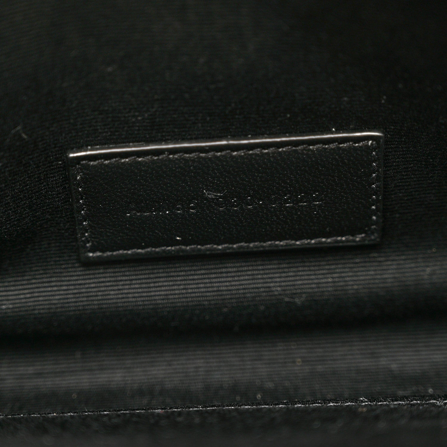 Saint Laurent Grain De Poudre Textured Mixed Matelasse Triquilt Monogram Clutch Dark Beige 7 of 7