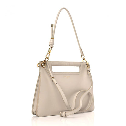 Givenchy Calfskin Medium Whip Top Handle Crossbody Natural 3 of 11
