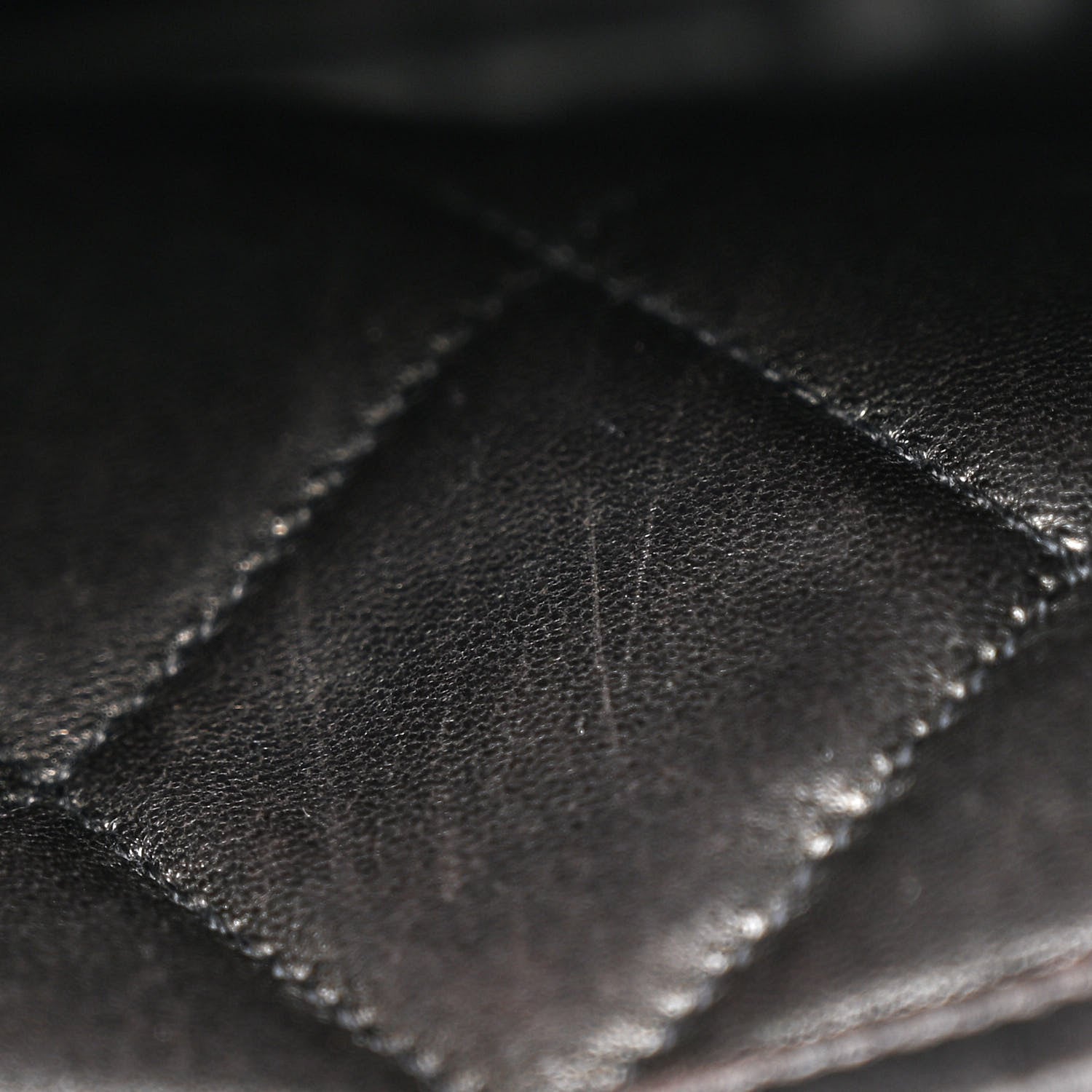 Chanel Lambskin Quilted Drawstring Backpack Black 16 of 18