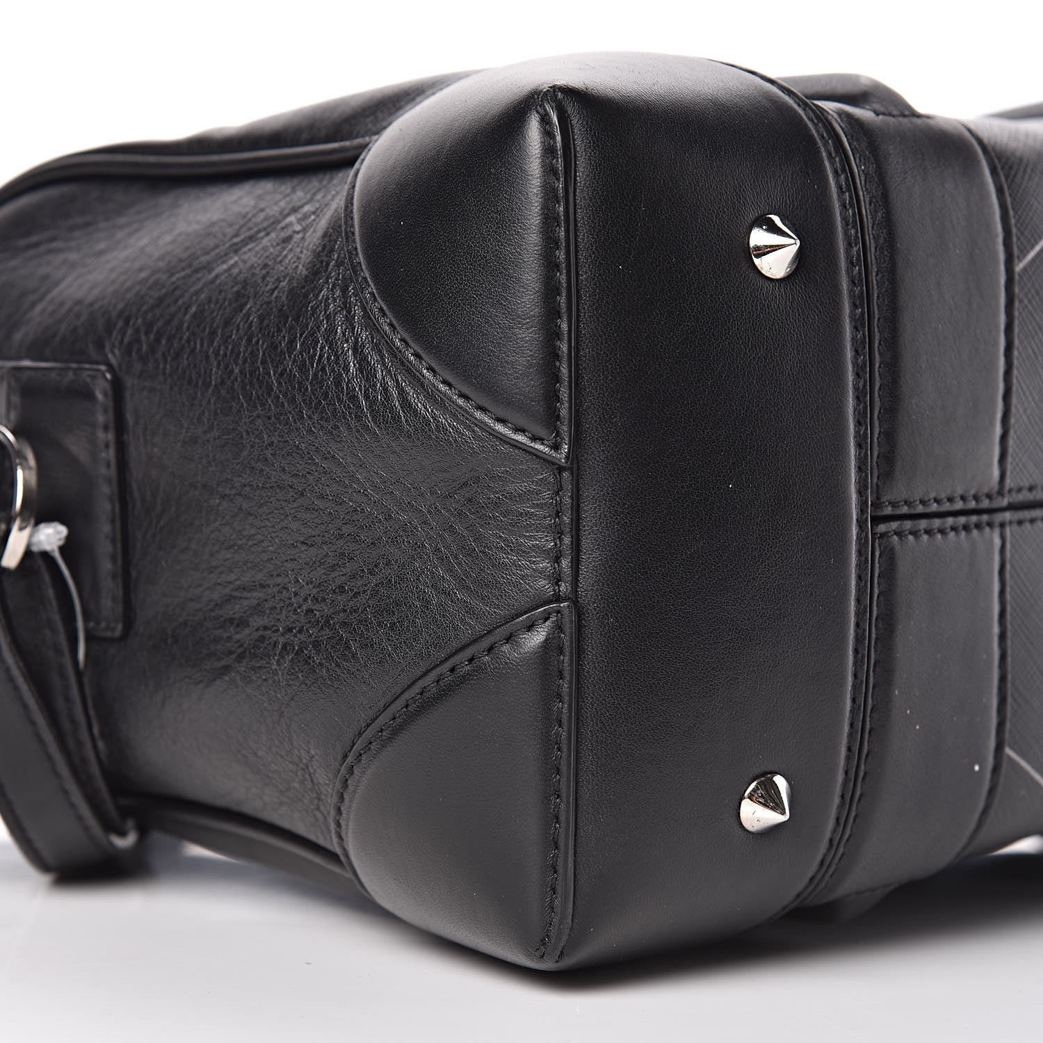 Givenchy Calfskin Coated Canvas Madonna Print Mini Lucrezia Black 5 of 11