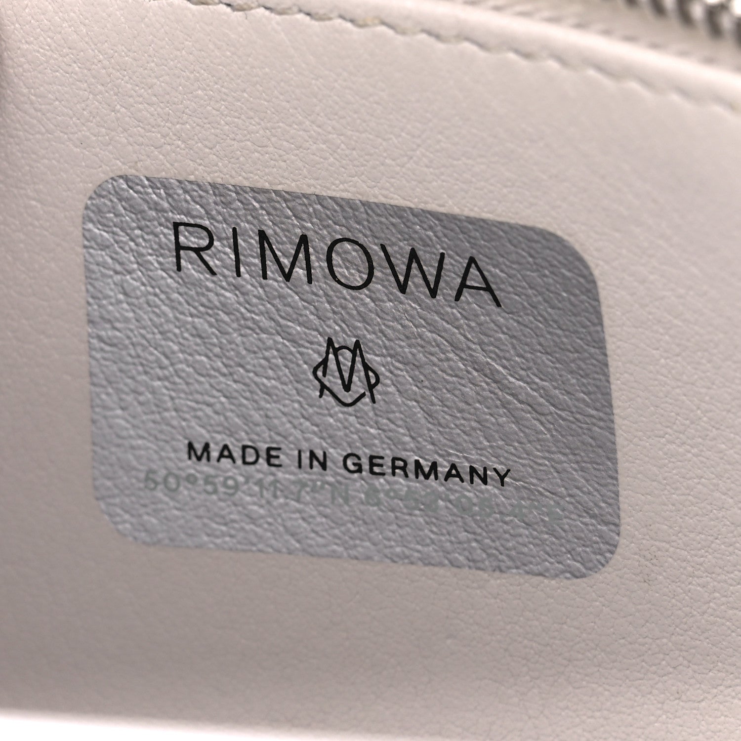 Christian Dior X RIMOWA Aluminum Personal Clutch On Strap Silver 8 of 13