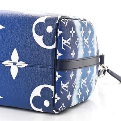 Louis Vuitton Monogram Escale Speedy Bandouliere 30 Blue 11 of 11