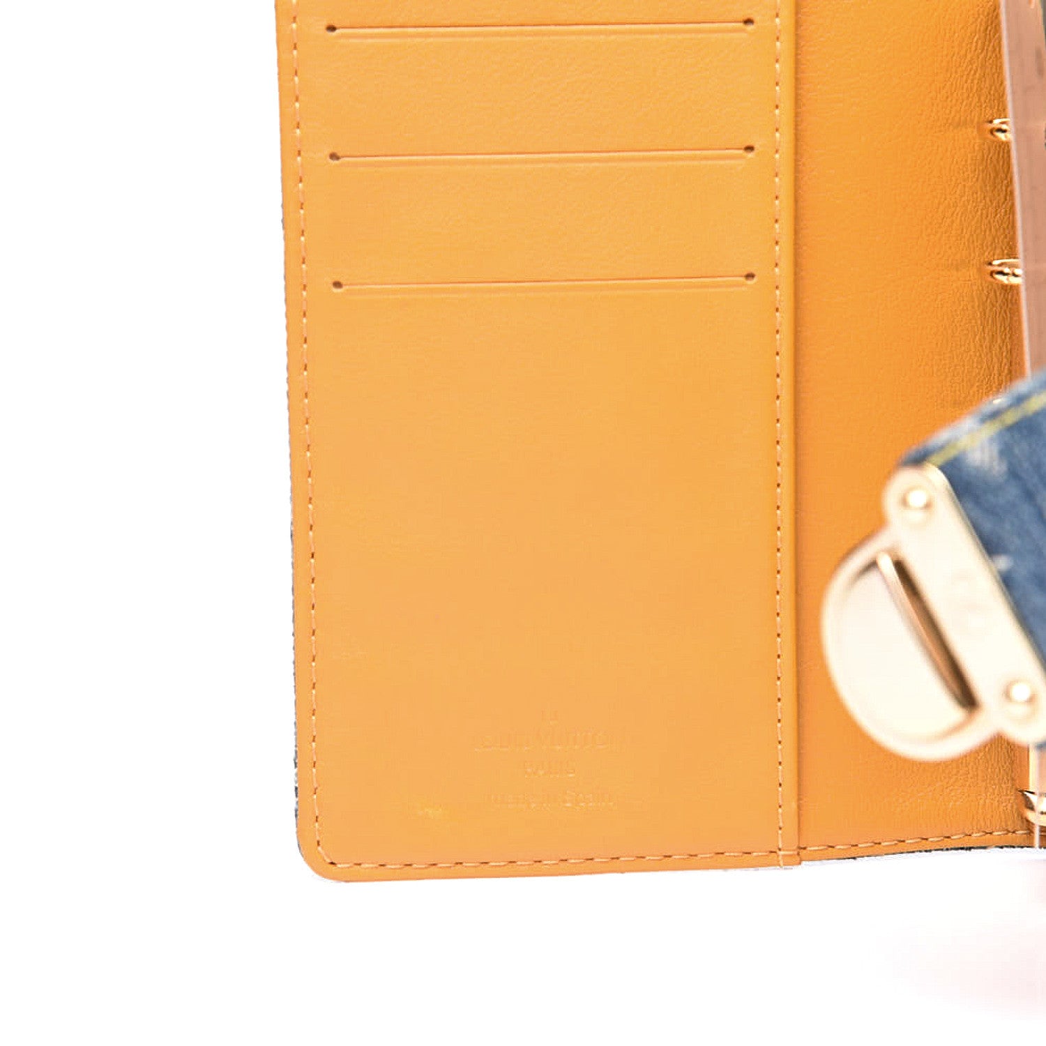 Louis Vuitton Monogram Denim Agenda PM Blue 5 of 7