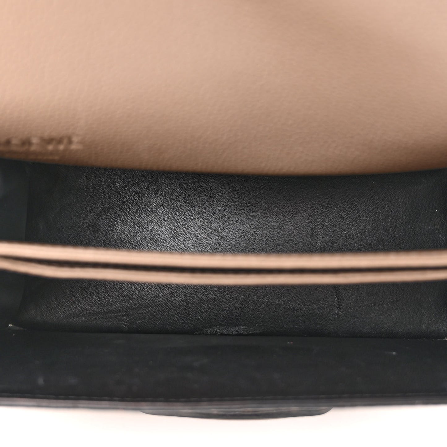 Grained Calfskin Medium Barcelona Shoulder Bag Taupe