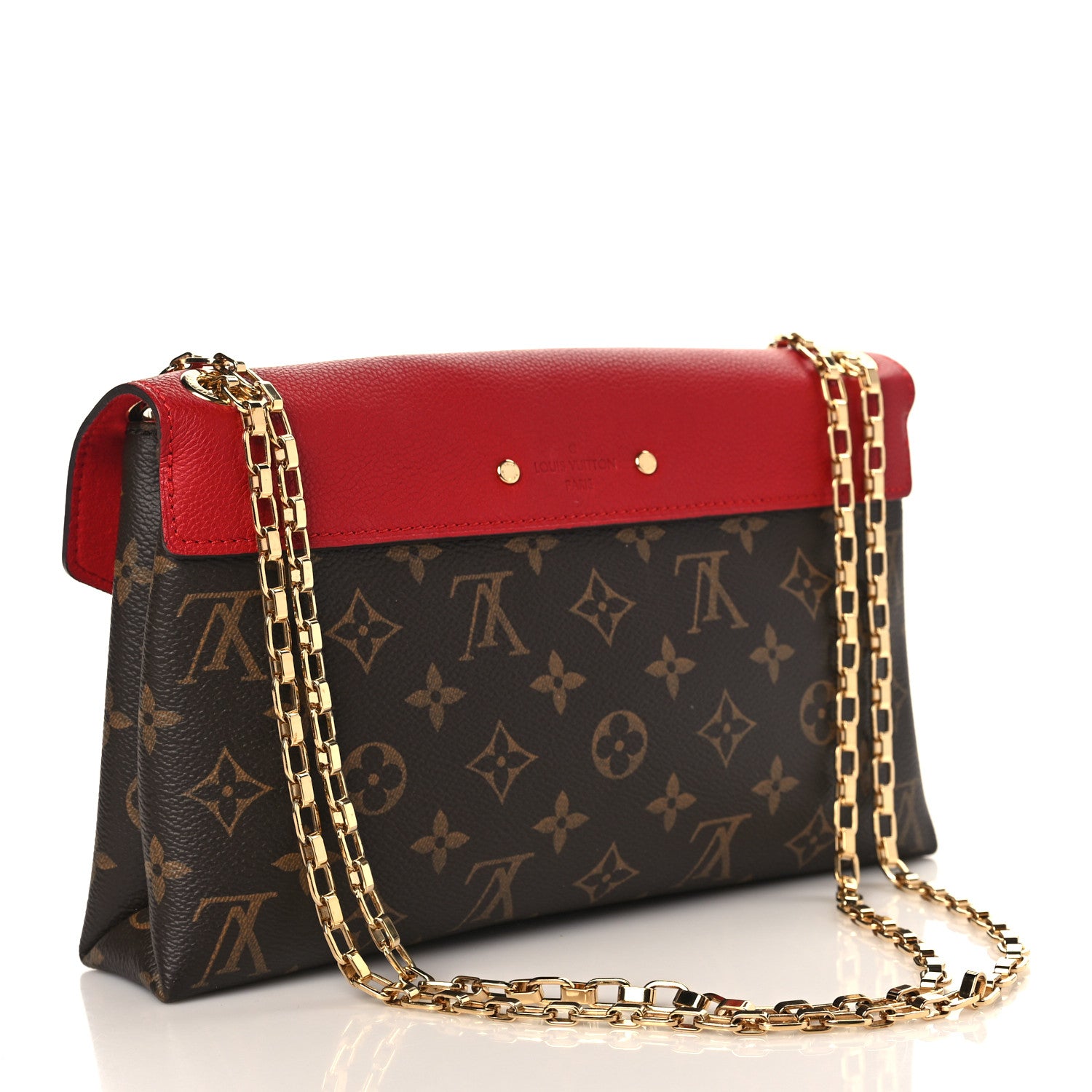 Louis Vuitton Monogram Pallas Chain Cherry 3 of 8