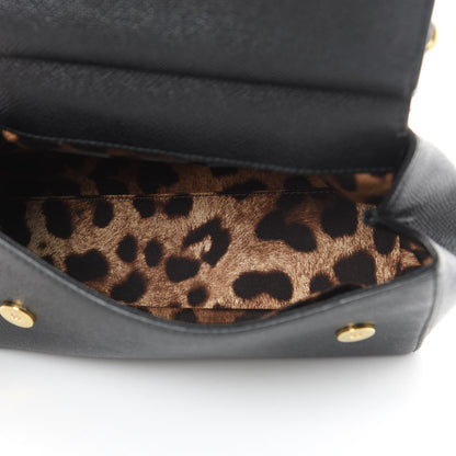 Dolce & Gabbana Dauphine Mini Miss Sicily Satchel Black 5 of 10