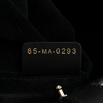 Christian Dior Calfskin Macrocannage Medium Toujours Black 8 of 11