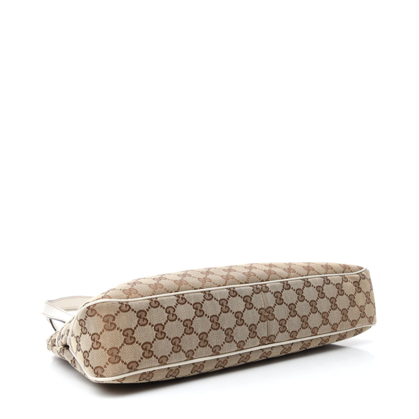 Monogram Medium Charmy Shoulder Bag Off White