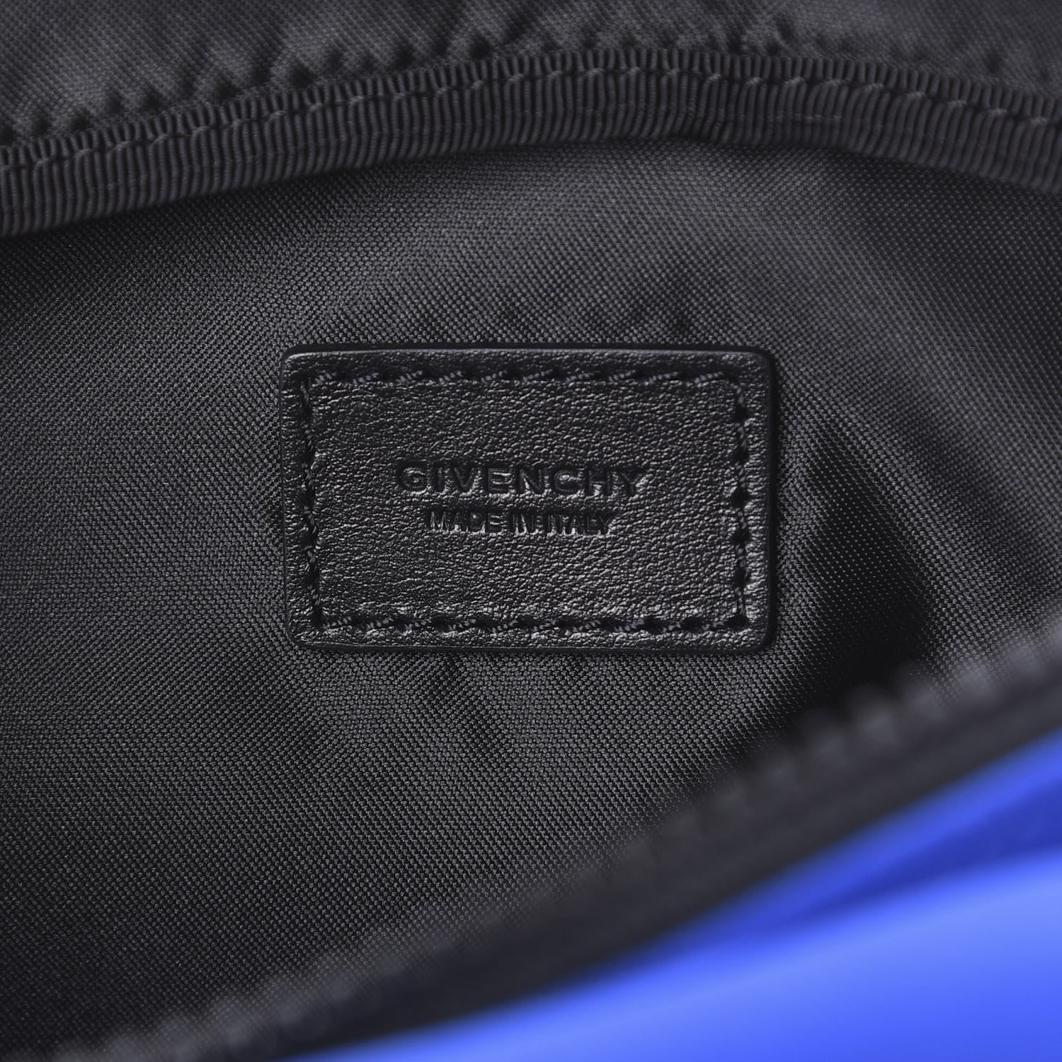 Givenchy Nylon Logo Belt Bag Blue 6 of 9