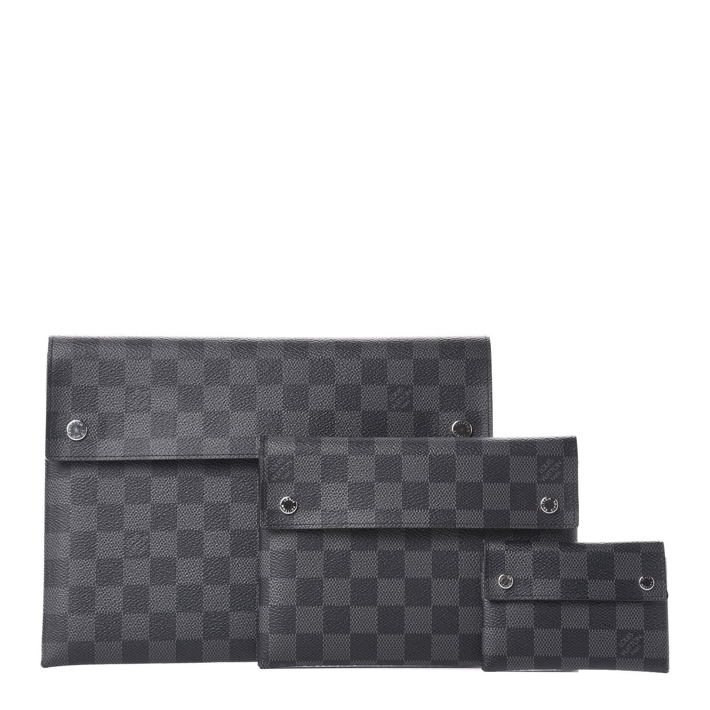 Damier Graphite Alpha Triple Pochette