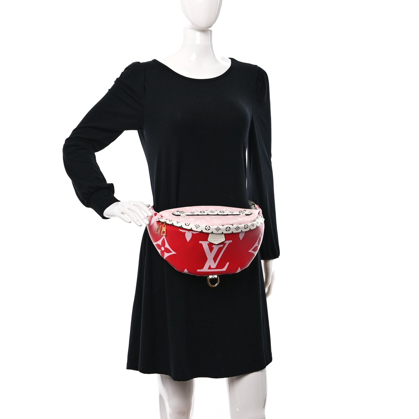 Monogram Giant Bumbag Rouge