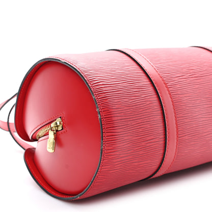 Louis Vuitton Epi Soufflot Castillan Red 9 of 10