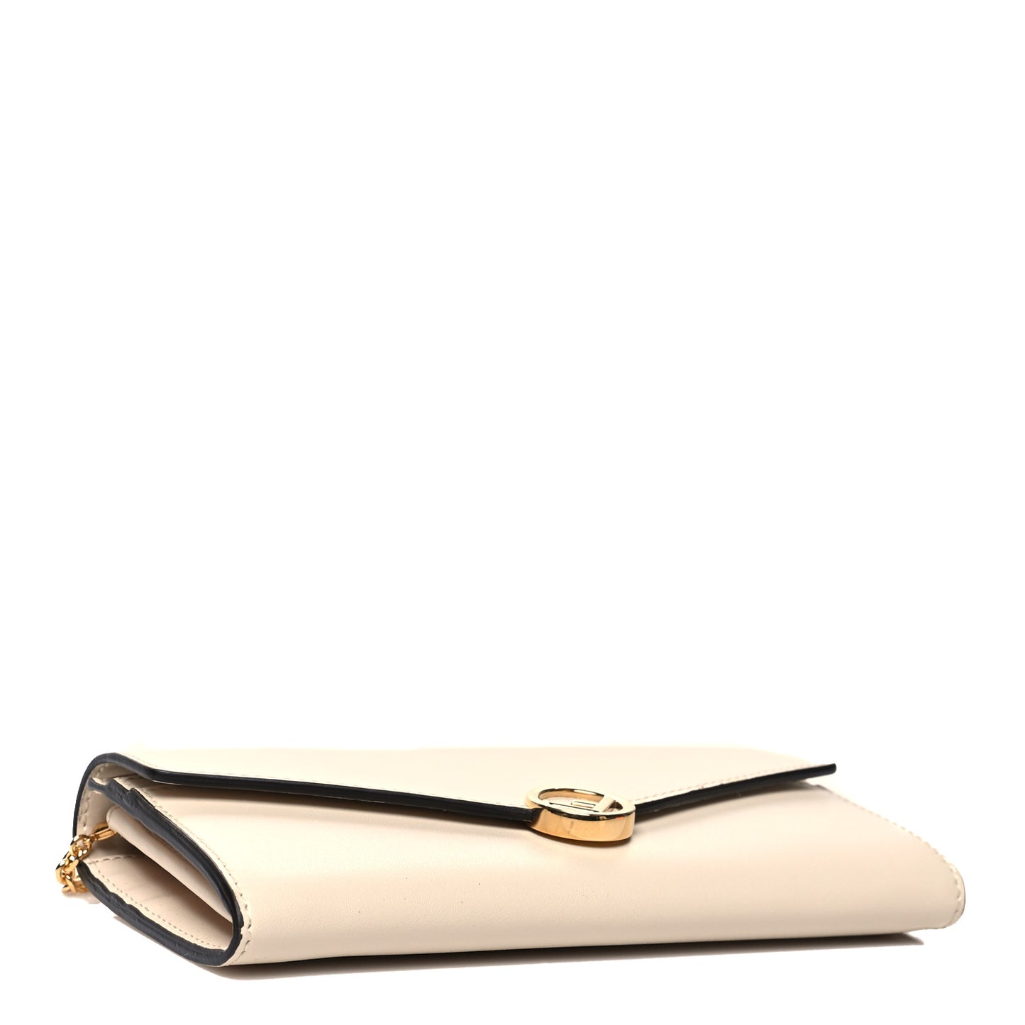Vitello Liberty Lucido F is Fendi Continental Envelope Wallet on Chain Camelia