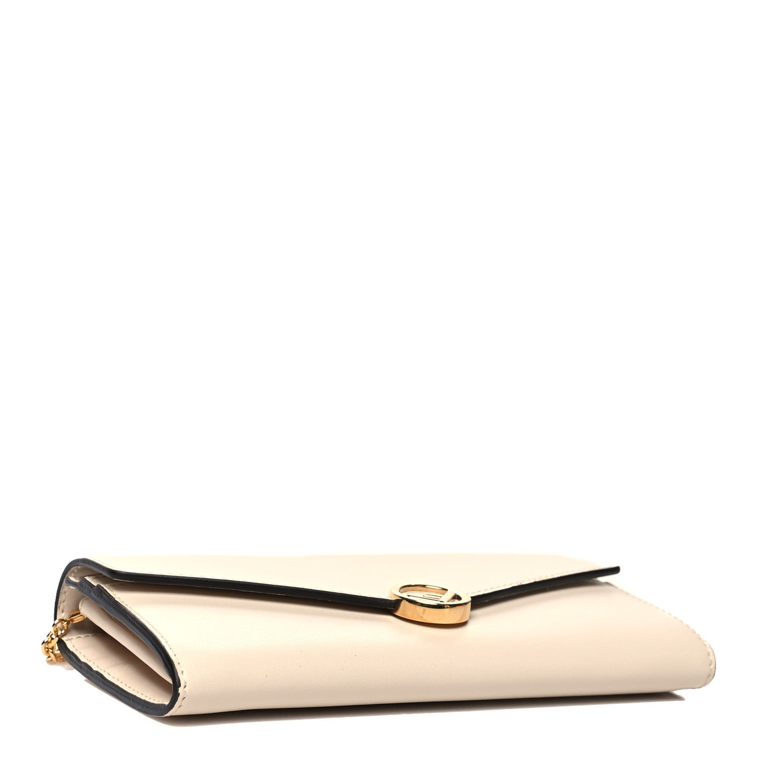 Fendi Vitello Liberty Lucido F is Fendi Continental Envelope Wallet on Chain Camelia 4 of 10