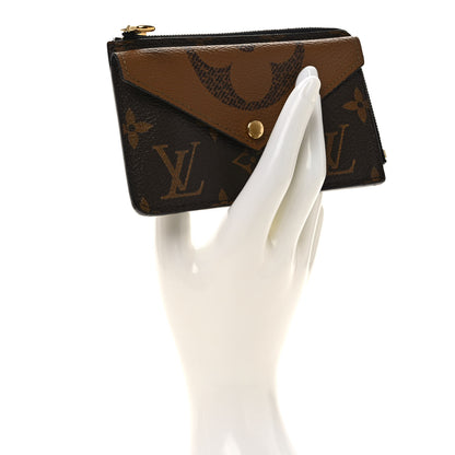 Louis Vuitton Reverse Monogram Recto Verso Card Holder Brown 2 of 7