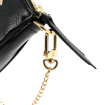 Louis Vuitton Empreinte Monogram Giant Mini Pochette Accessories Black 7 of 7