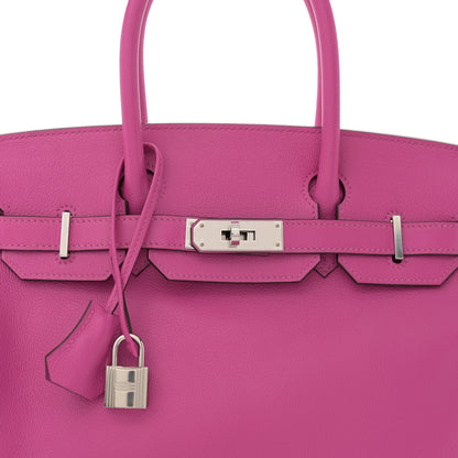 Hermes Taurillon Novillo Birkin 30 Magnolia 8 of 12