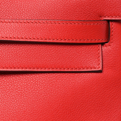 Hermes Evercolor Kelly Retourne 32 Rouge Tomate 8 of 12