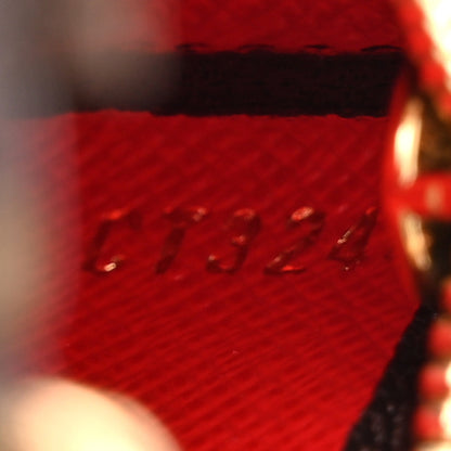 Louis Vuitton Monogram 2024 Christmas Animation Candy Factory Key Pouch Candy Red 7 of 8