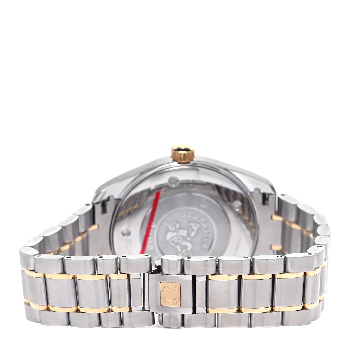 Stainless Steel 18K Yellow Gold 39mm Seamaster Aqua Terra Quartz Watch 2317.30