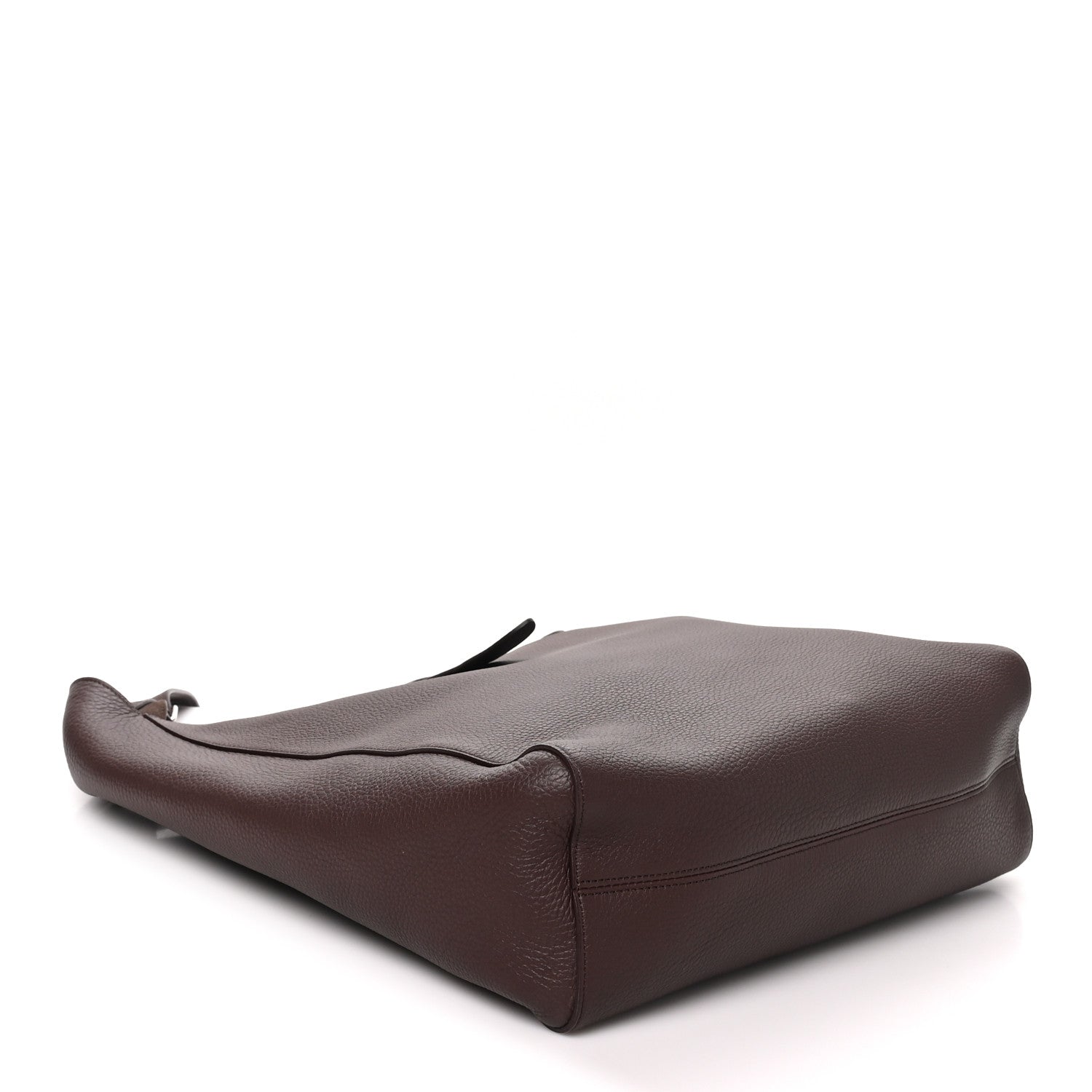 The Row Grained Calfskin Blake Hobo Acajou 3 of 8