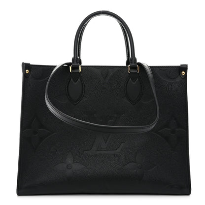 Louis Vuitton Empreinte Monogram Giant Onthego MM Black 1 of 9