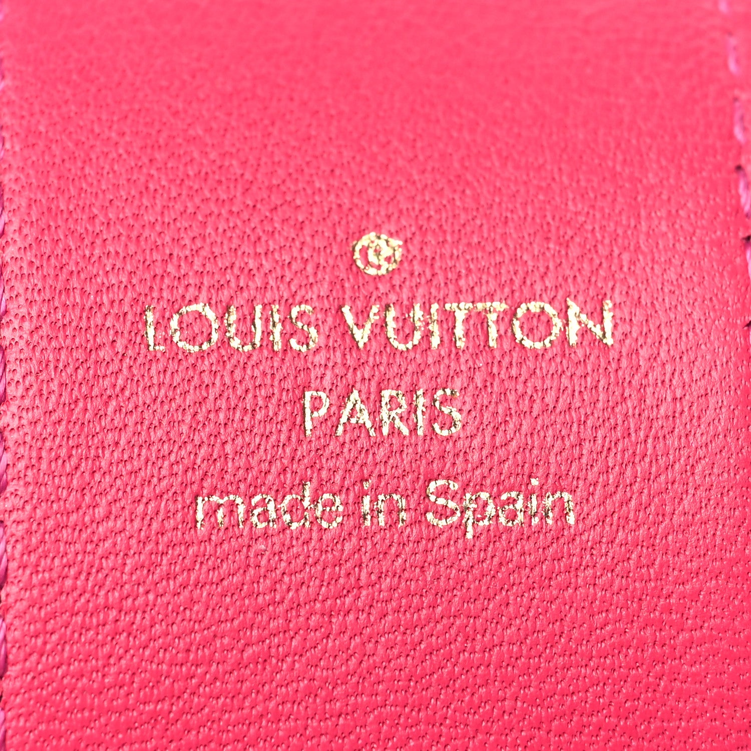 Louis Vuitton Monogram Bandouliere Shoulder Strap Hot Pink 4 of 5