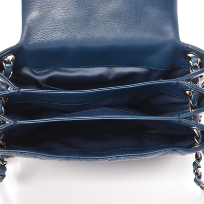 Chanel Lambskin Quilted Accordion Flap Dark Blue 5 of 8