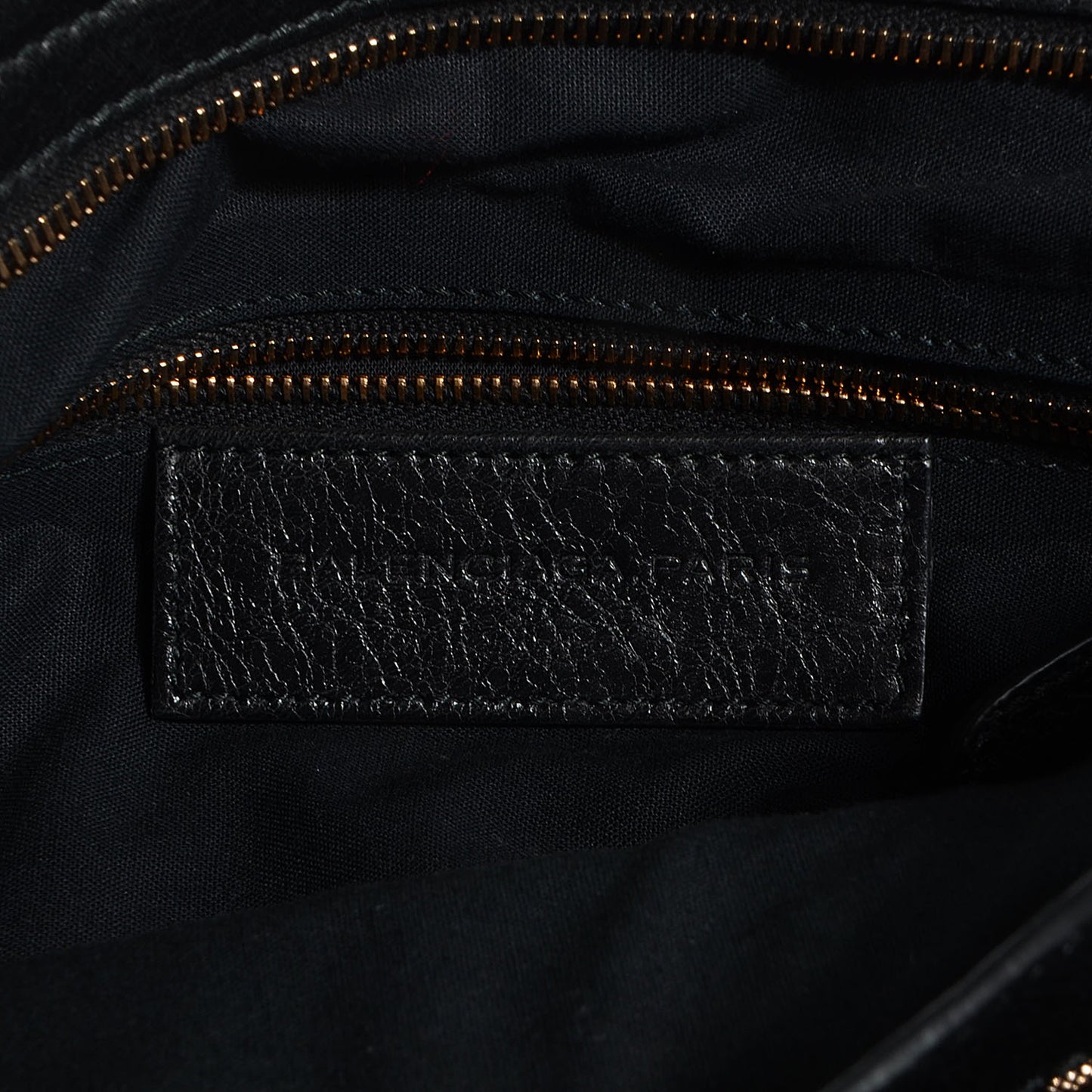 Agneau Giant 12 Rose Gold Hardware Town Black
