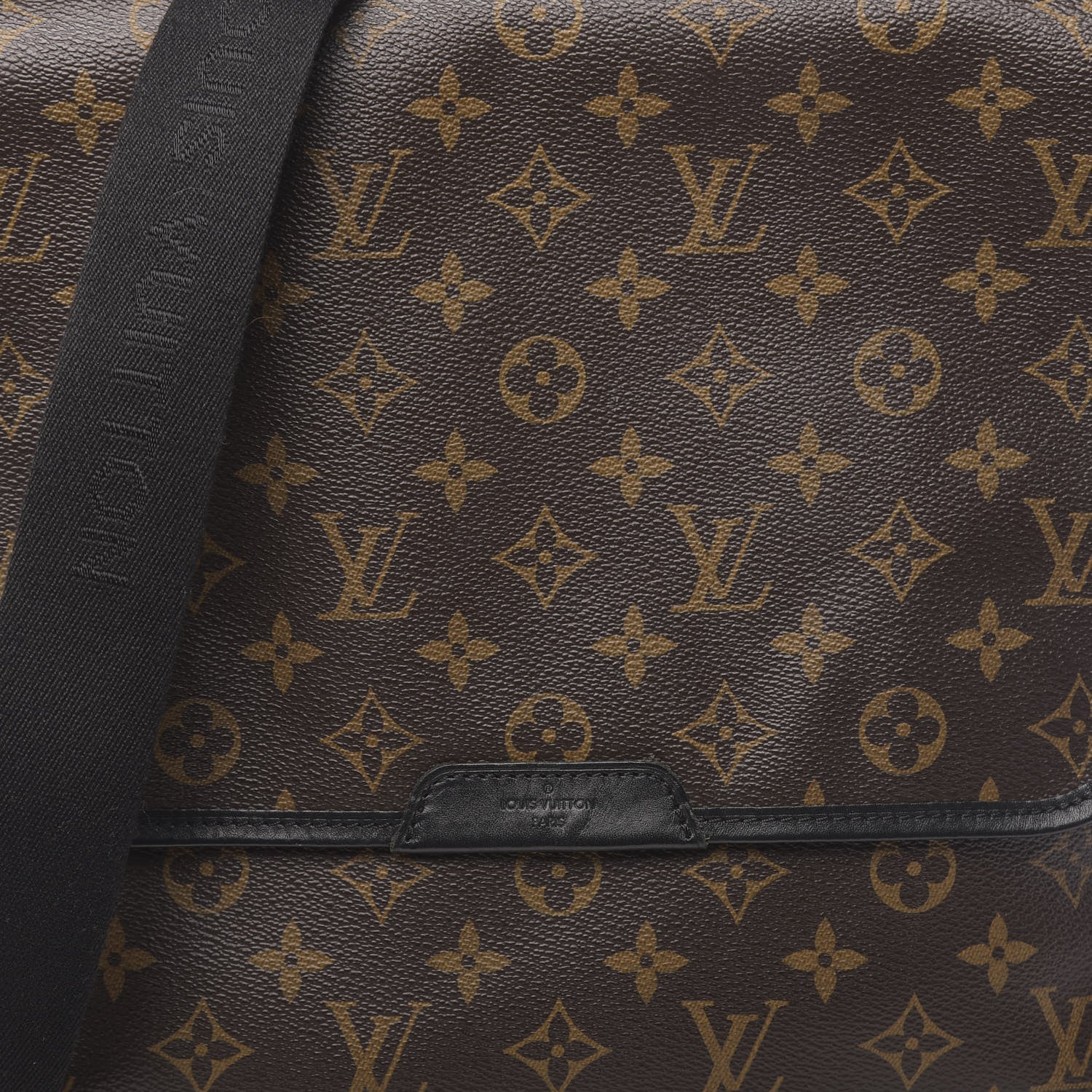 Louis Vuitton Monogram Macassar Bass MM 9 of 9