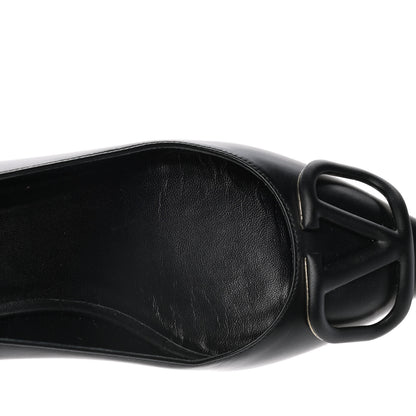 Valentino Garavani Nappa Vlogo Flats 36.5 Black 9 of 13