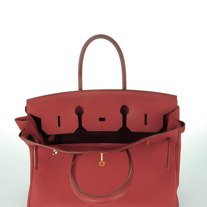 Hermes Togo Birkin 35 Vermillion 33 of 35